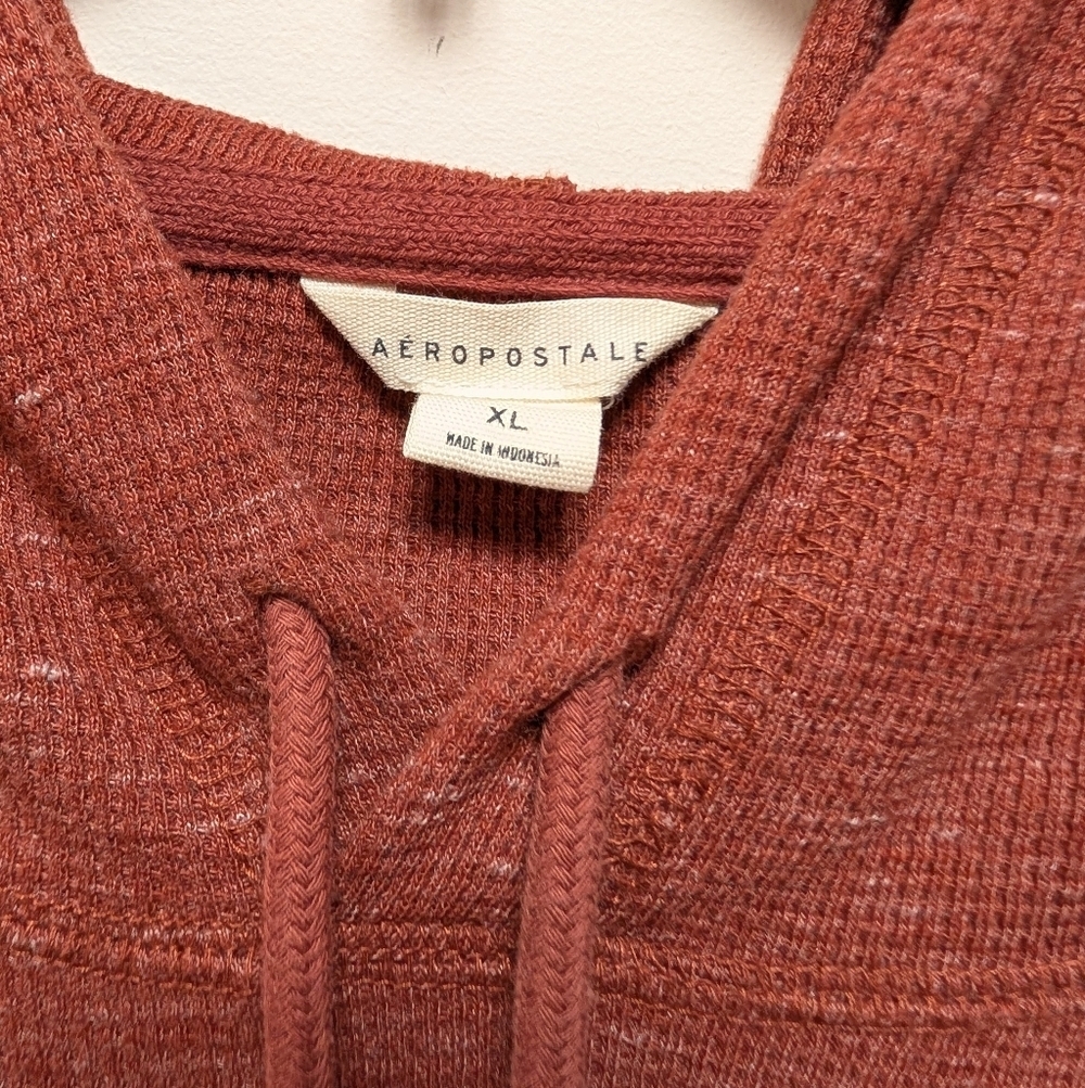 Aeropostale Athletic Dept Thermal Pullover Hoodie Men's XL - Picture 5 of 14